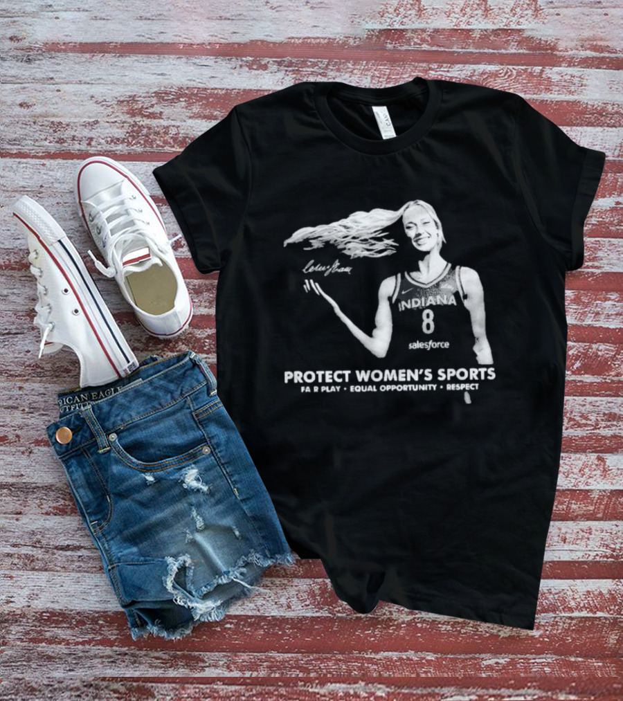 Sophie Cunningham Indiana Protect Women's Sports Fair Play Equal Opportunity Respect T-Shirt