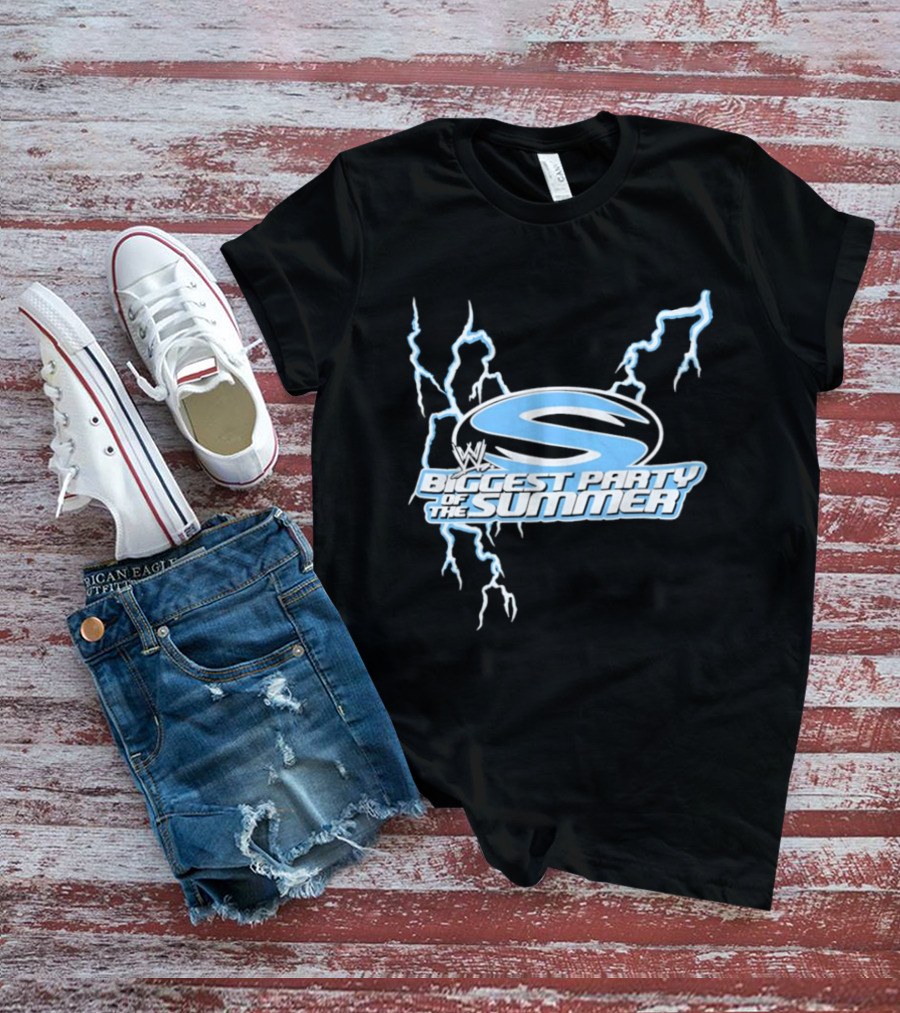 SummerSlam WWE Biggest Party Of The Summer 2026 Lightning Edition T-Shirt