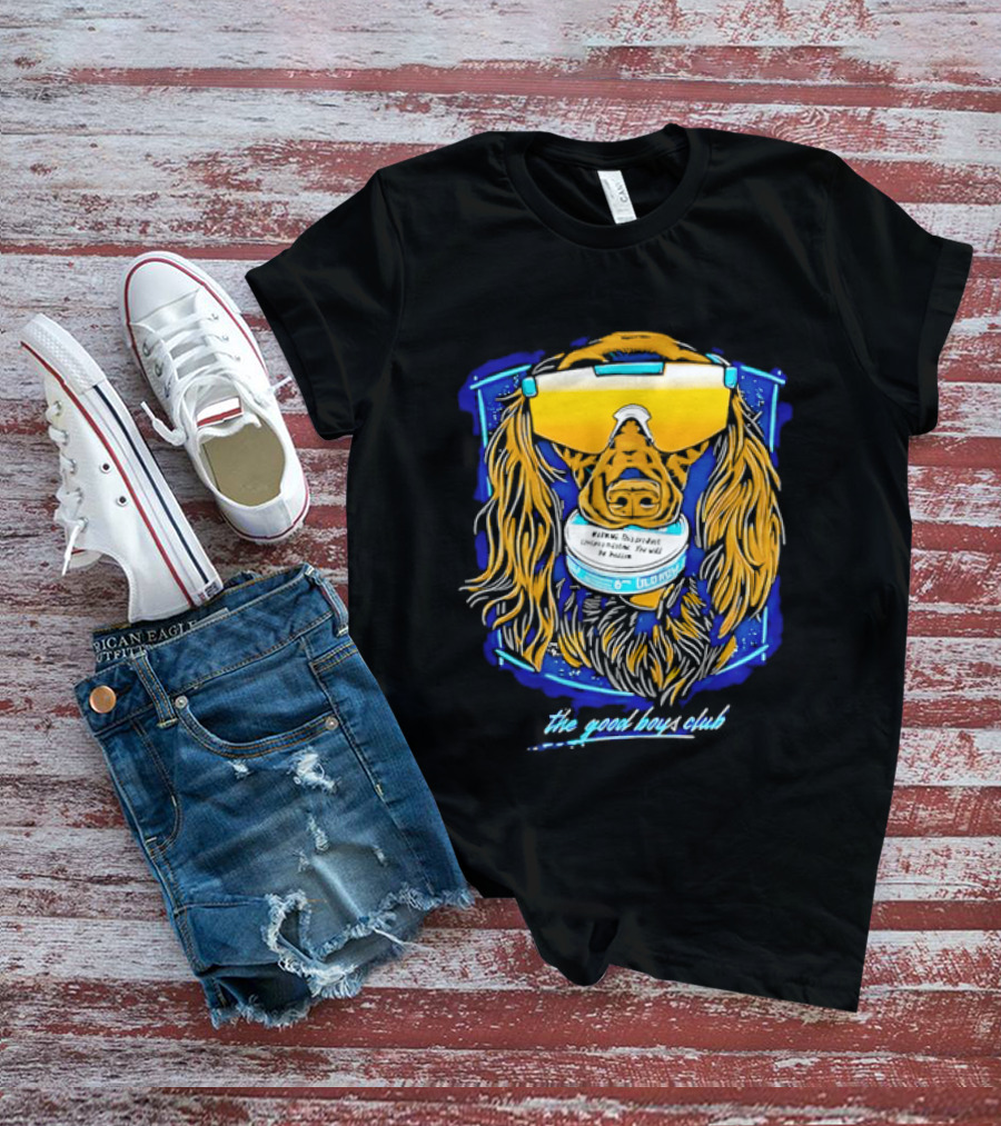 The Good Boys Club Dog Sunglasses Tin T-Shirt
