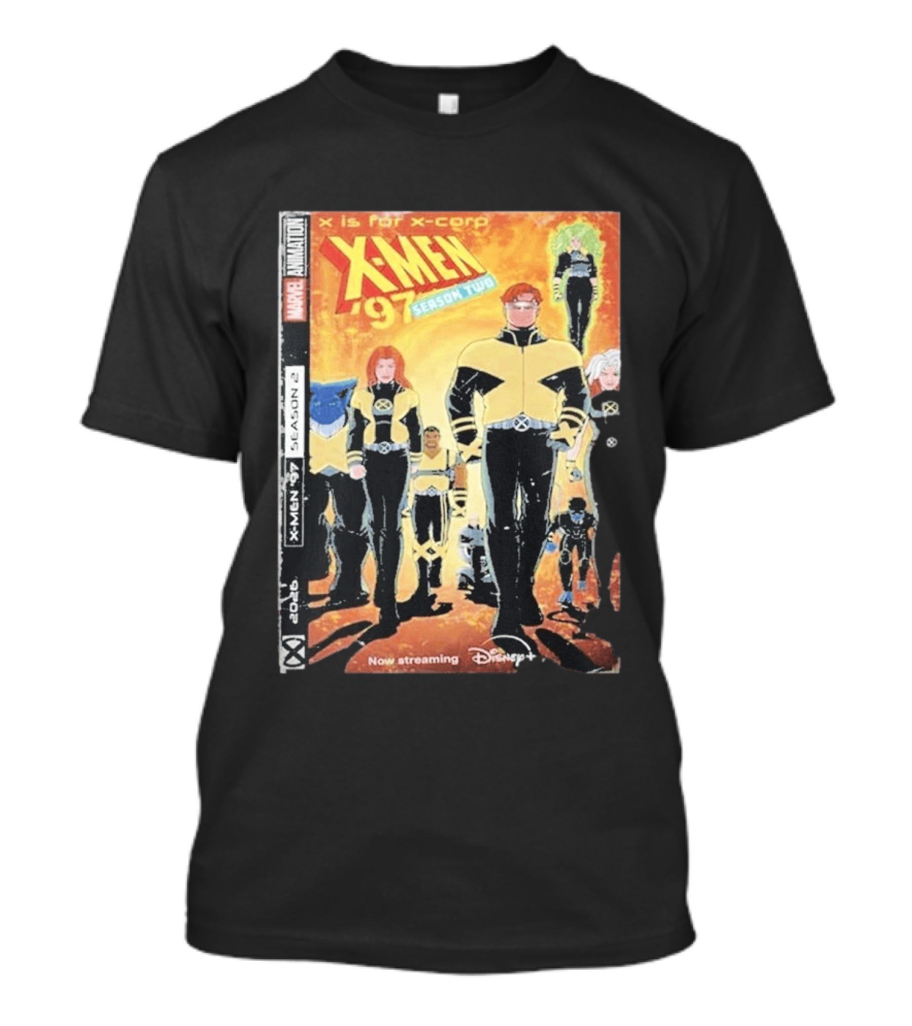 X Men 97 Season 2 X Corp Costumes Polaris Marvel Animation Disney Plus T-Shirt