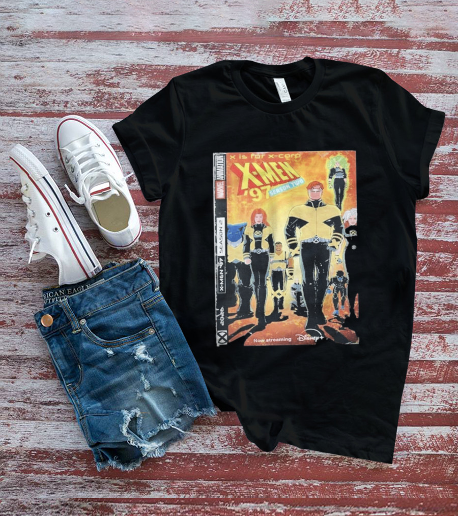 X Men 97 Season 2 X Corp Costumes Polaris Marvel Animation Disney Plus T-Shirt