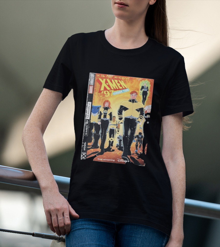 X Men 97 Season 2 X Corp Costumes Polaris Marvel Animation Disney Plus T-Shirt