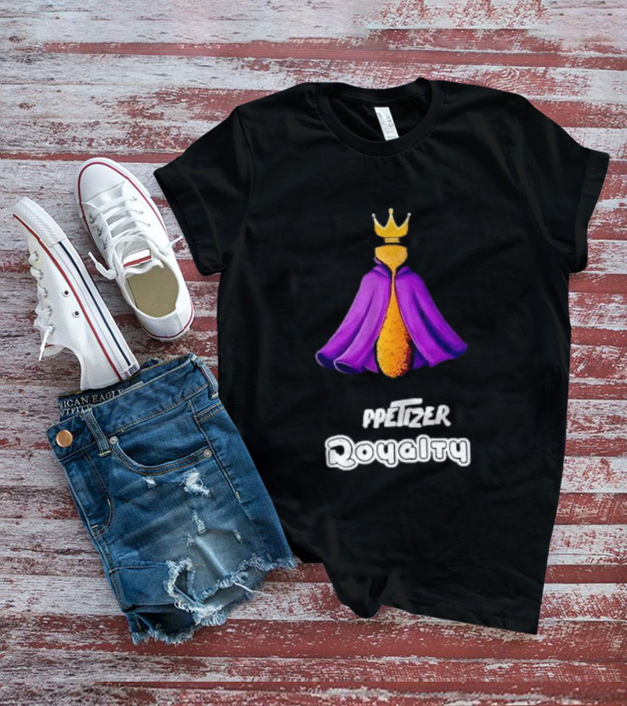 Crowned Nugget Appetizer Royalty Kingscape T-Shirt