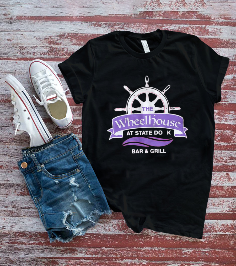 The Wheelhouse At State Dock Bar And Grill Braylon Breeze T-Shirt