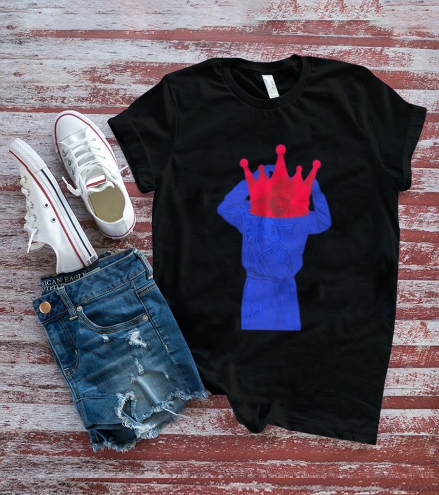 LeBron James NBA Finals 76ers King And Crown T-Shirt