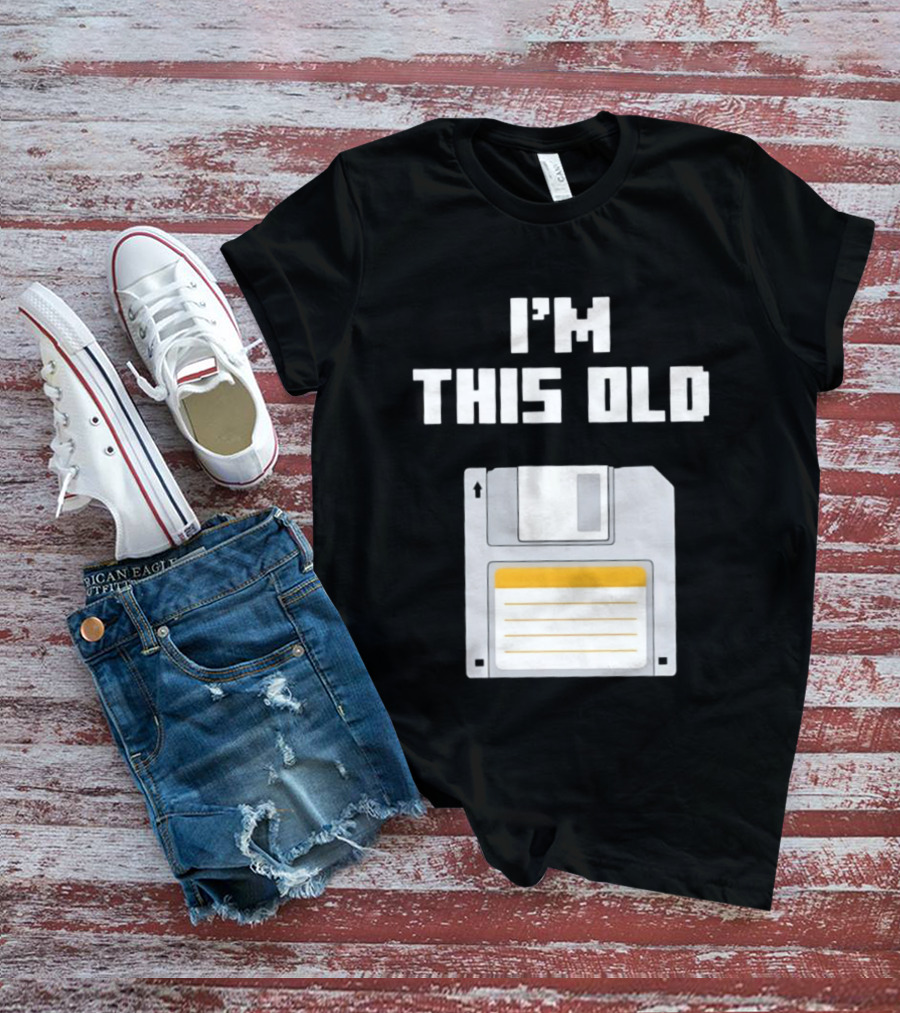I'm This Old Floppy Disk T-Shirt