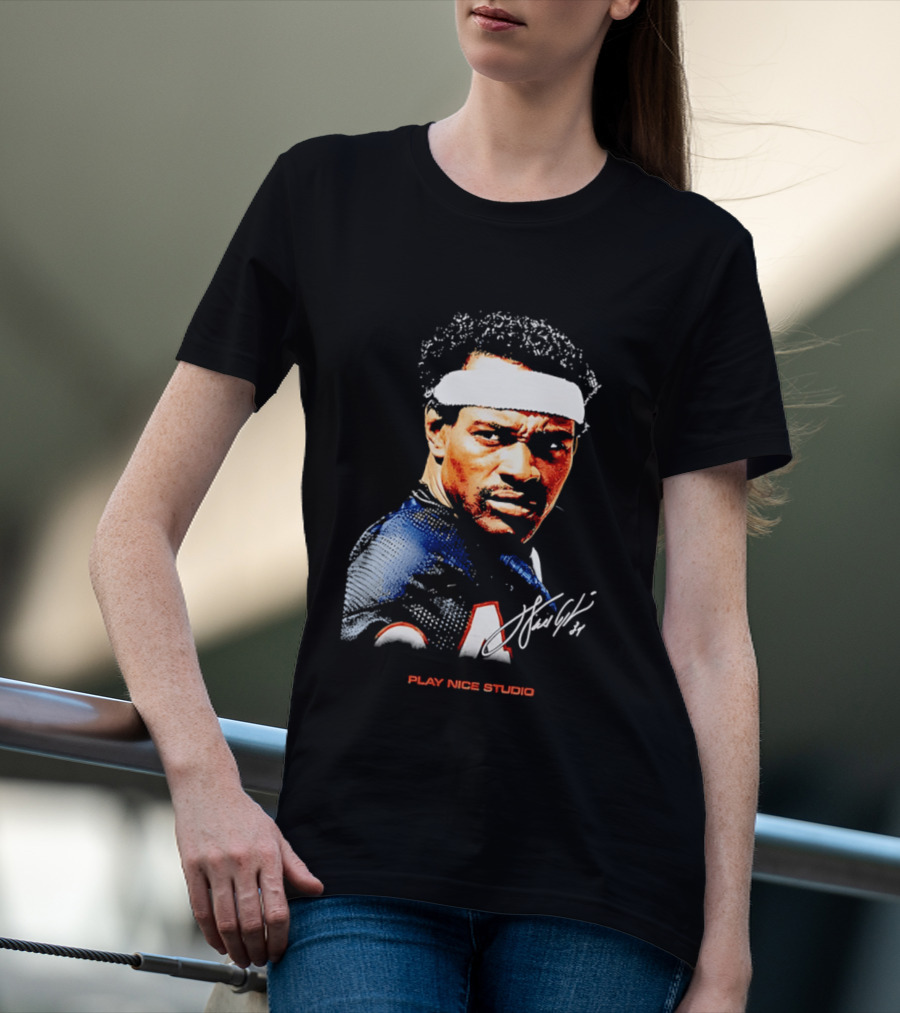 Neville Gallimore Walter Payton 34 Chicago Play Nice Studio T-Shirt