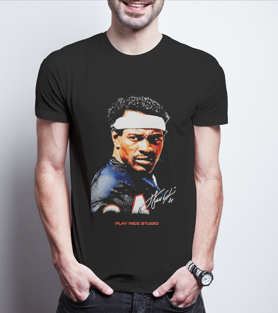 Neville Gallimore Walter Payton 34 Chicago Play Nice Studio T-Shirt