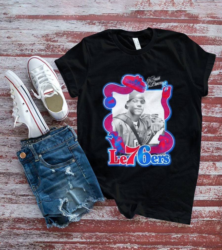 Le Trust Le Process LeBron James Philadelphia 76ers T-Shirt