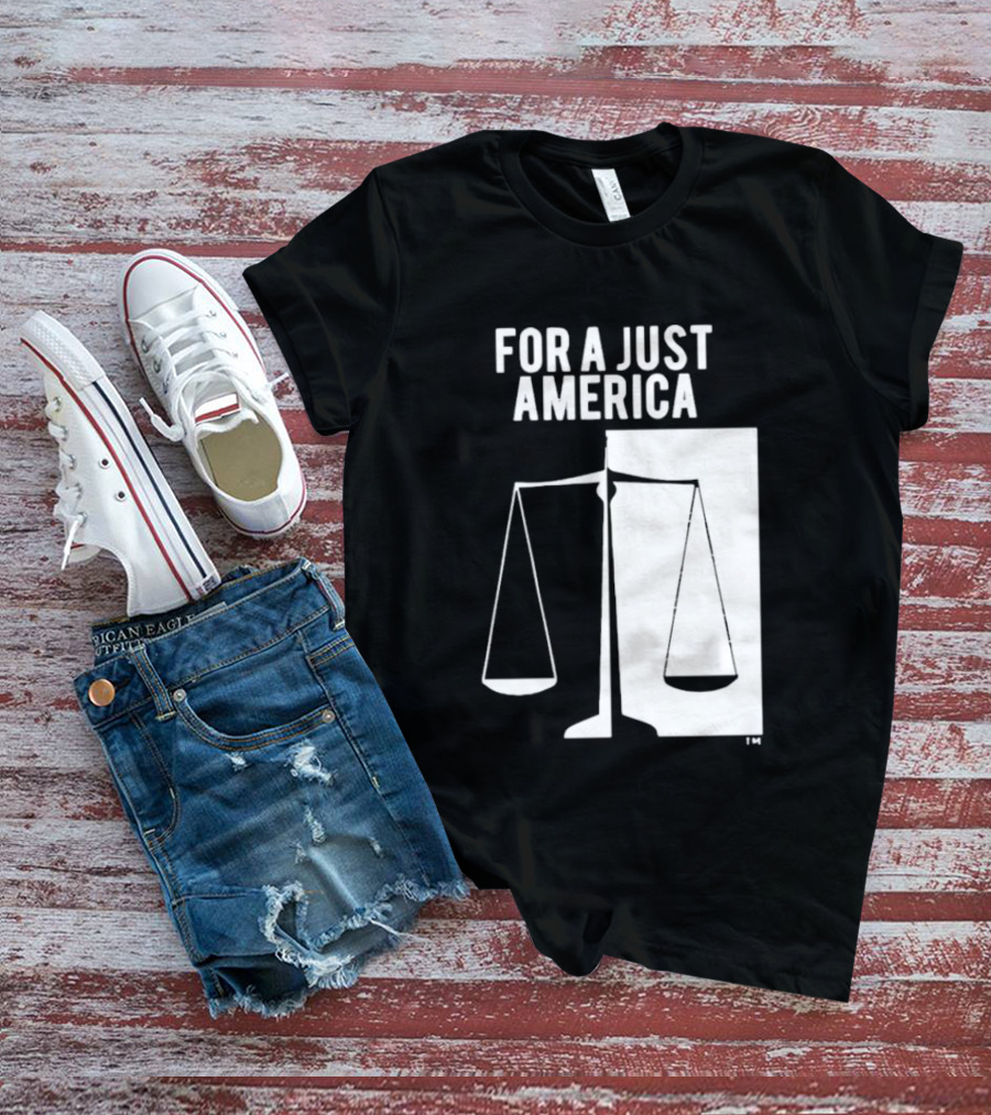 Resist For A Just America Scales Of Justice T-Shirt