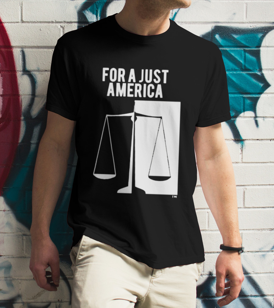Resist For A Just America Scales Of Justice T-Shirt