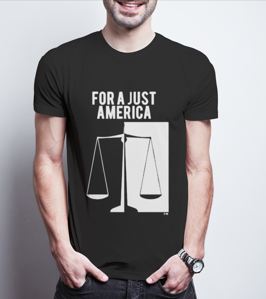 Resist For A Just America Scales Of Justice T-Shirt