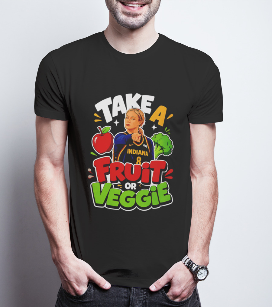 Take A Fruit Or Veggie Indiana 8 T-Shirt