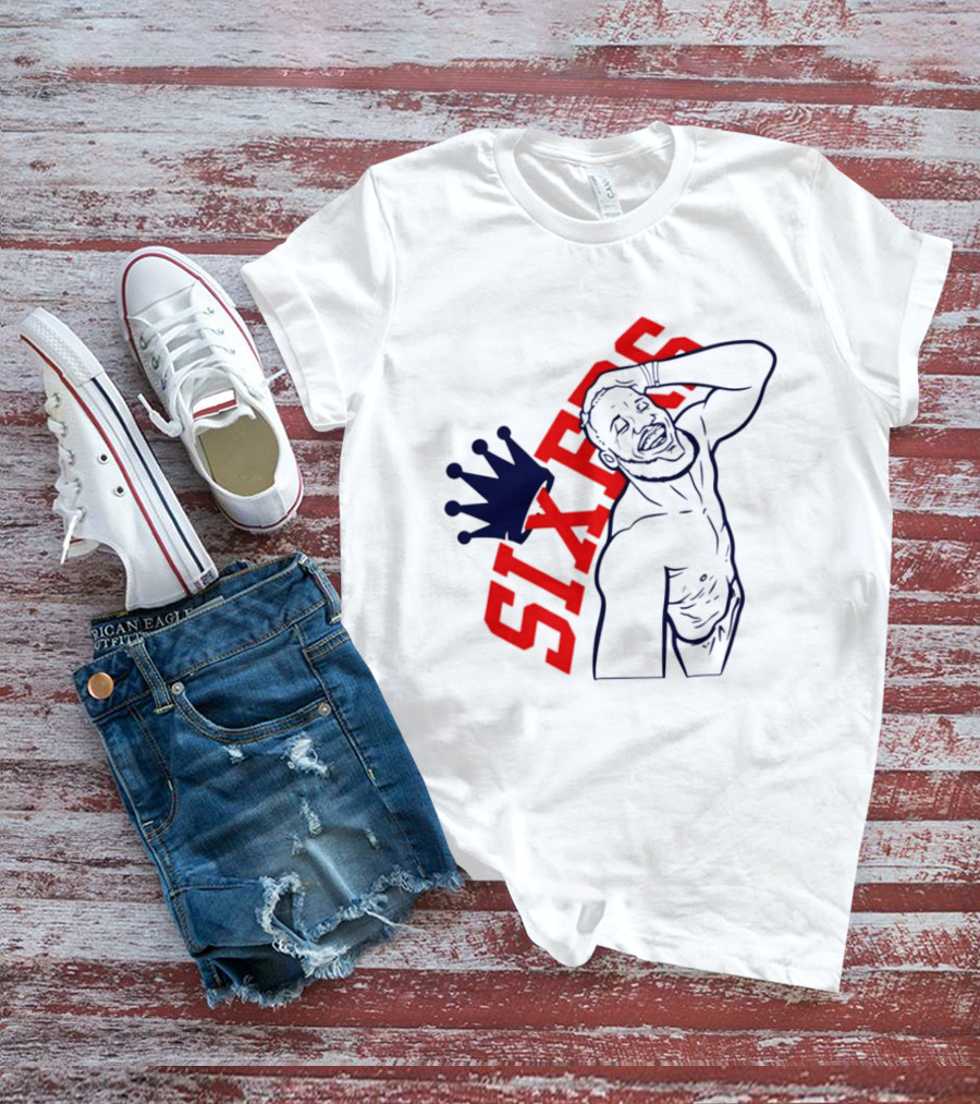 Philadelphia Sixers Crown LeBron James NBA T-Shirt