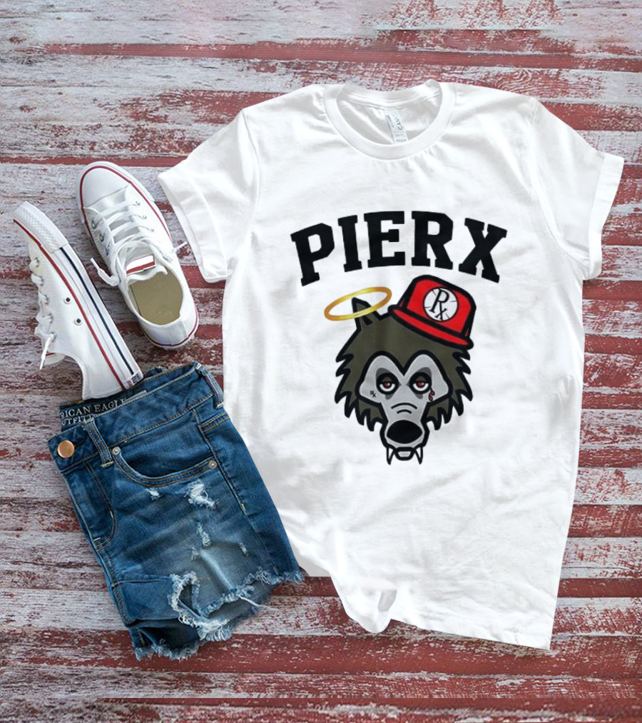 RX Wolf Pierx Halo Red Hat T-Shirt