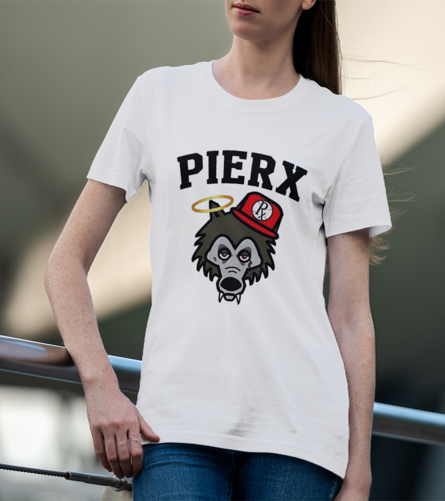 RX Wolf Pierx Halo Red Hat T-Shirt