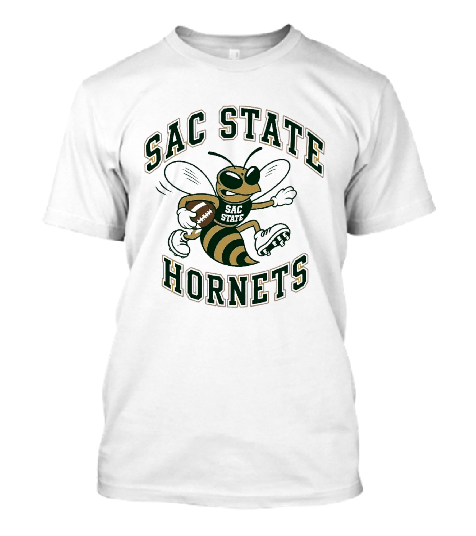 Sac State Hornets Football Cartoon T-Shirt