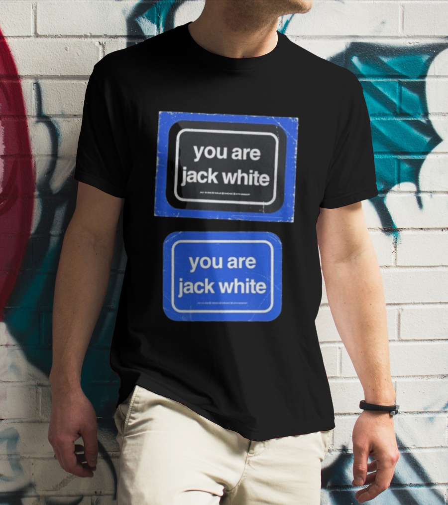 July 23 2026 Jack White You Are Radius Chicago IL Event T-Shirt