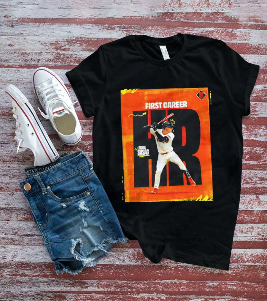 Daniel Susac First Career HR San Francisco Giants T-Shirt
