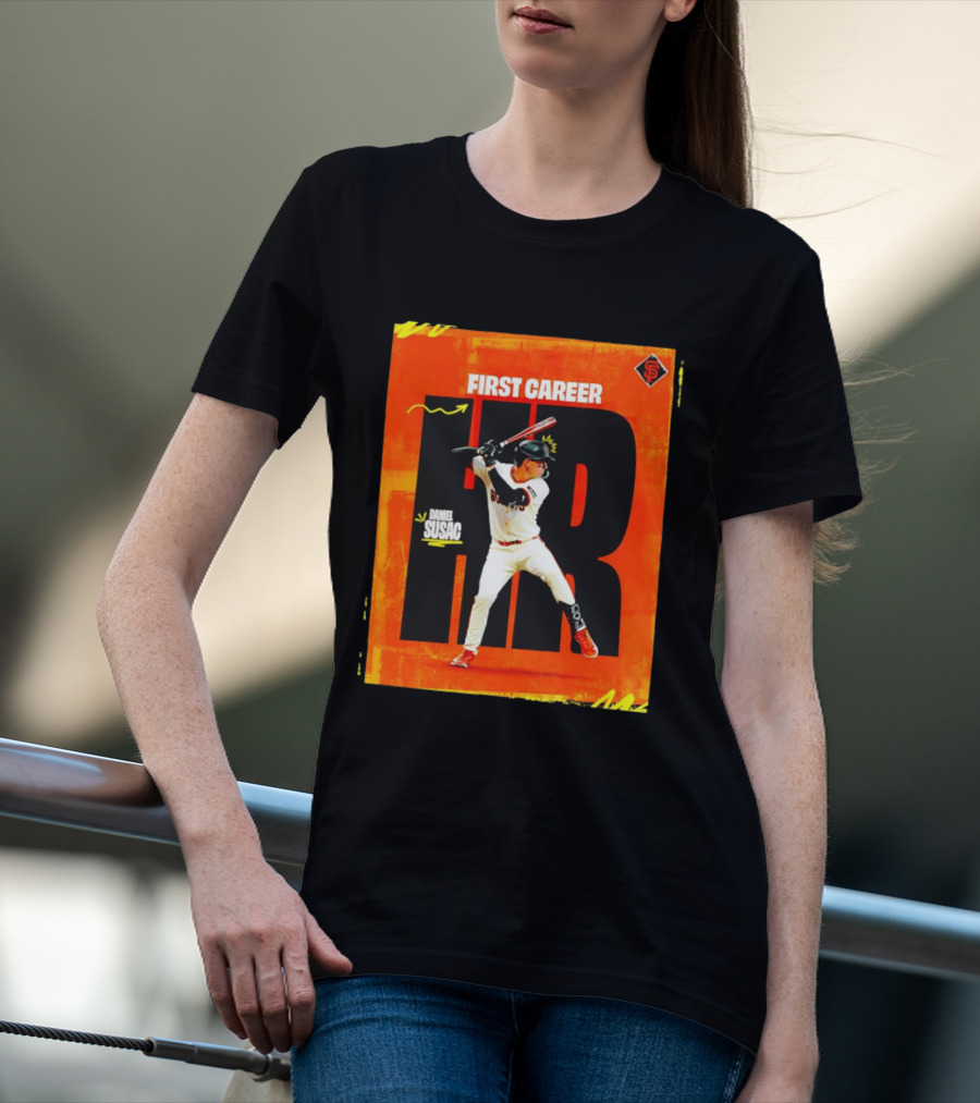 Daniel Susac First Career HR San Francisco Giants T-Shirt