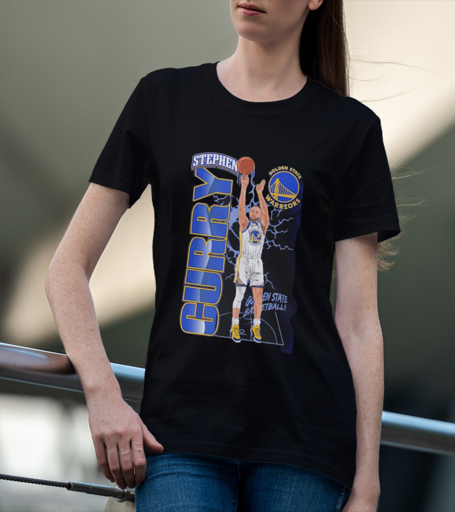 Stephen Curry Golden State Warriors Basketball Icon 2026 T-Shirt