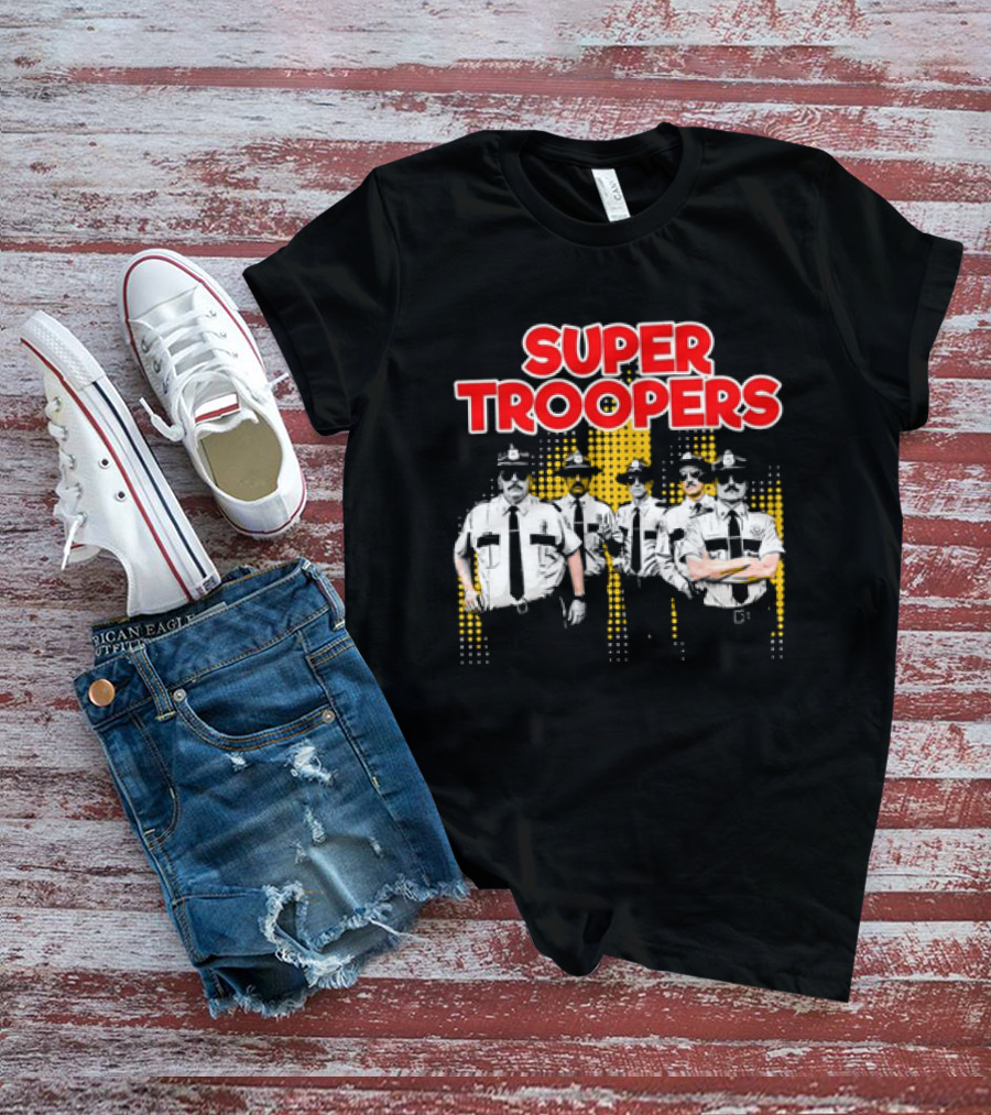 Super Troopers Comedy Movie Law Enforcement Team T-Shirt