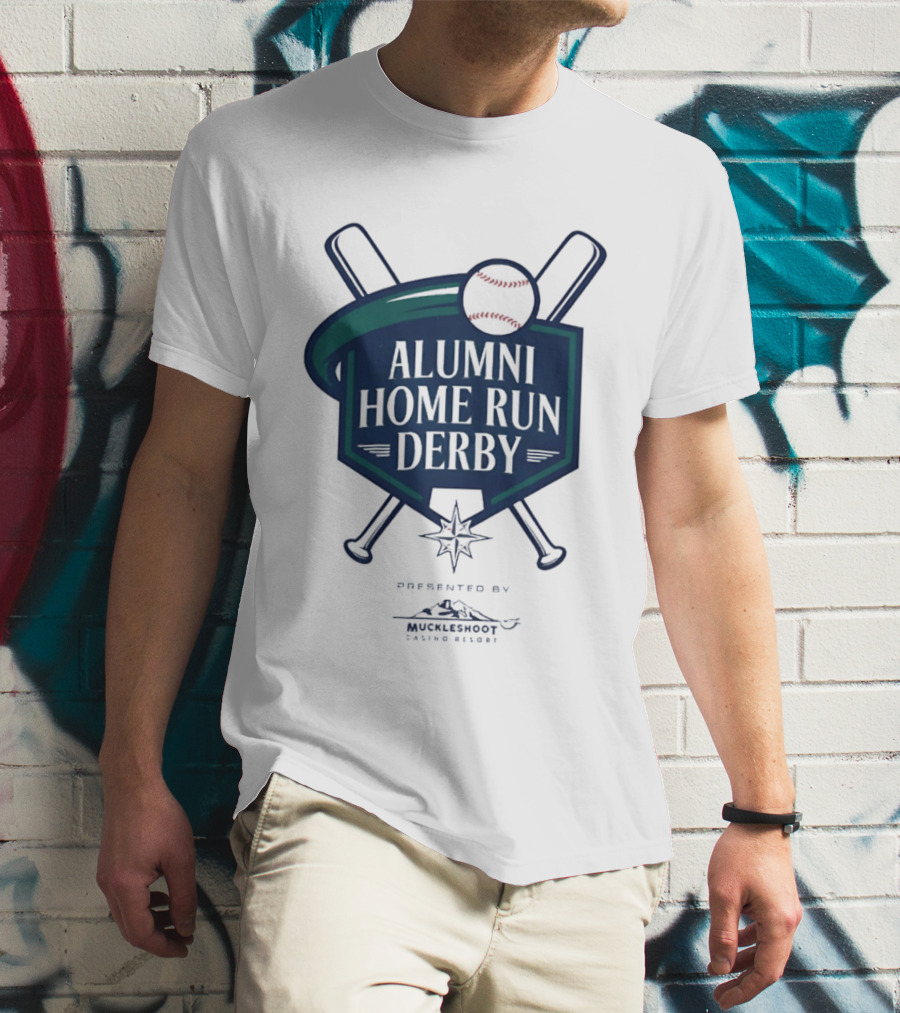 Alumni Home Run Derby Presented By Muckleshoot Casino Resort 2026 Baseball Event T-Shirt