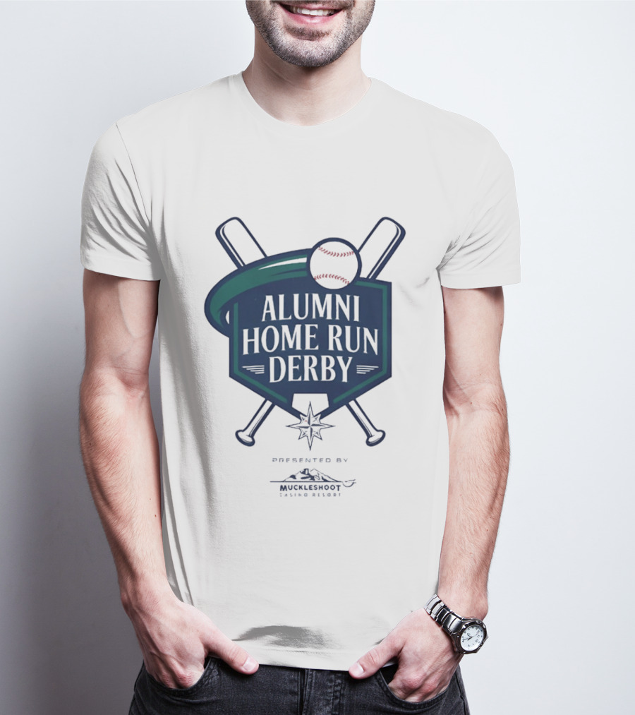 Alumni Home Run Derby Presented By Muckleshoot Casino Resort 2026 Baseball Event T-Shirt