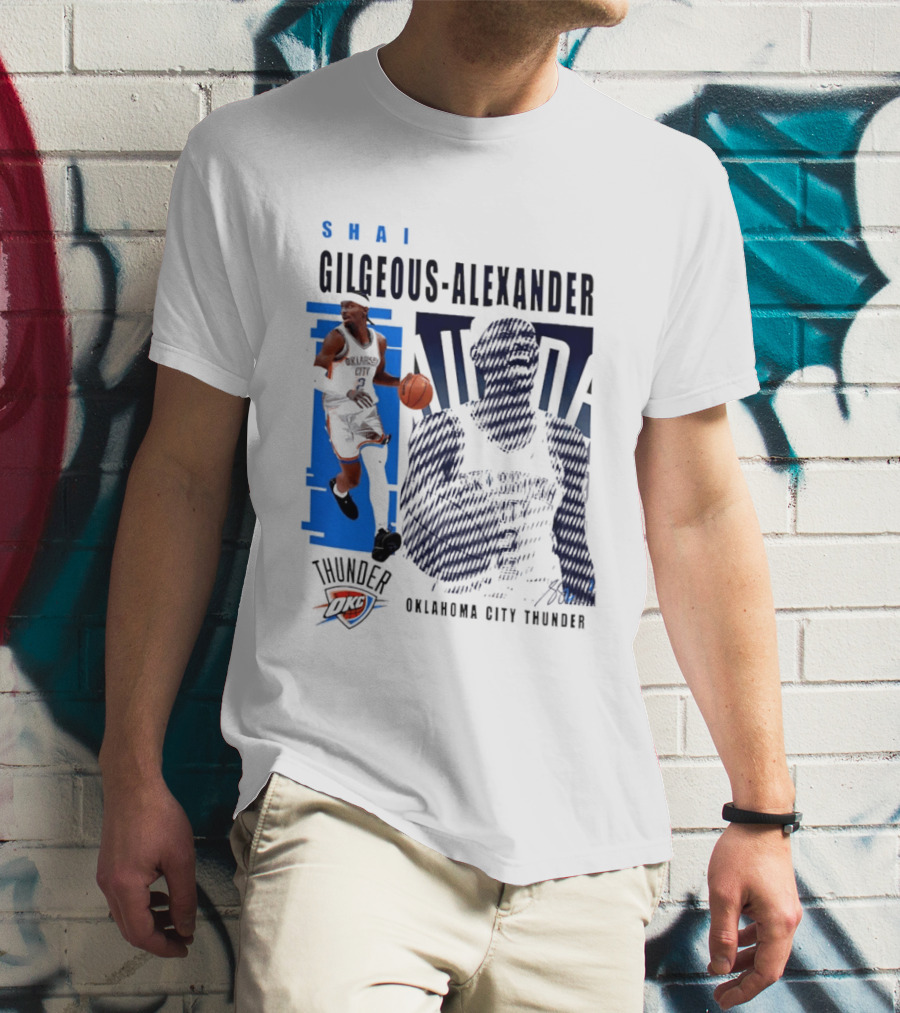 Shai Gilgeous Alexander Oklahoma City Thunder Basketball Highlights T-Shirt