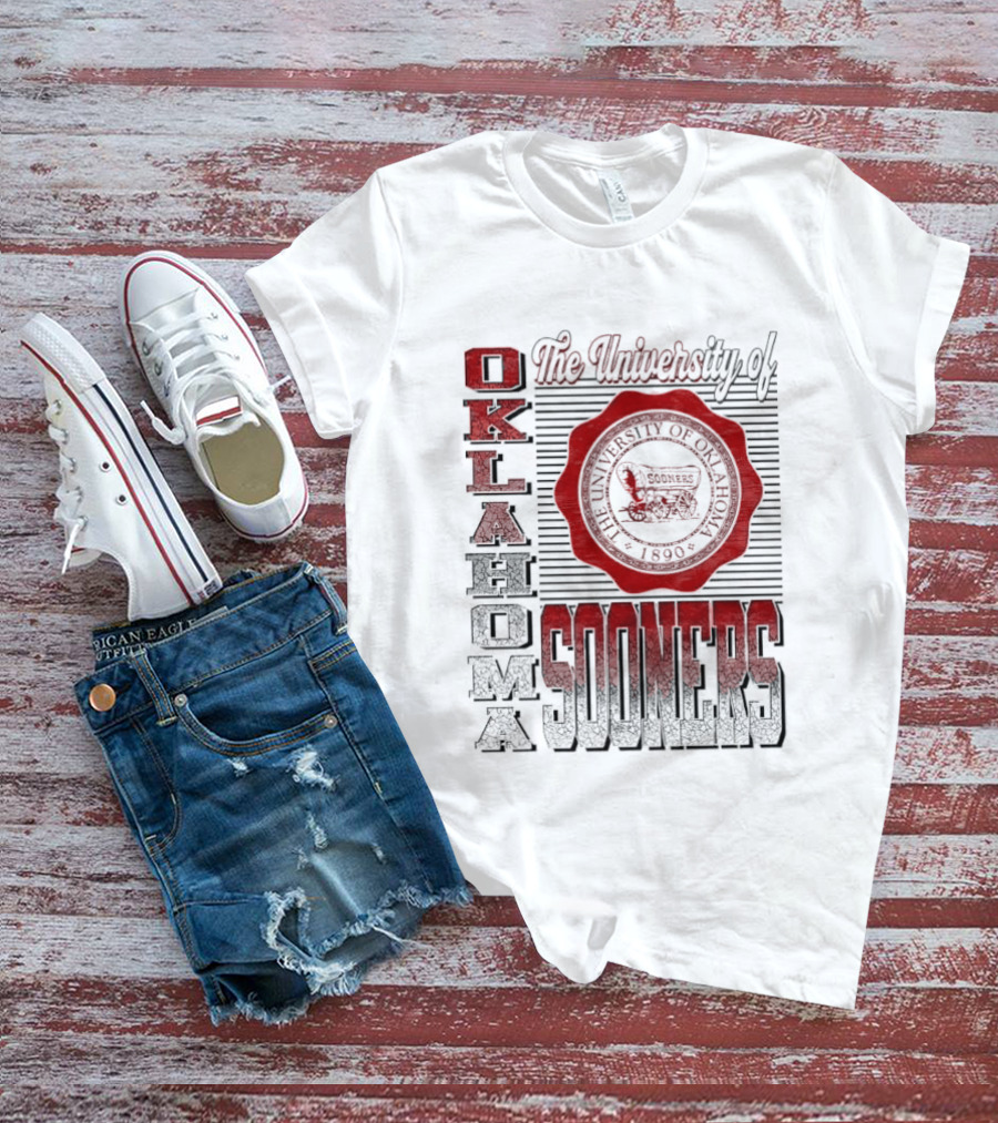 The University Of Oklahoma Sooners Vintage Seal T-Shirt