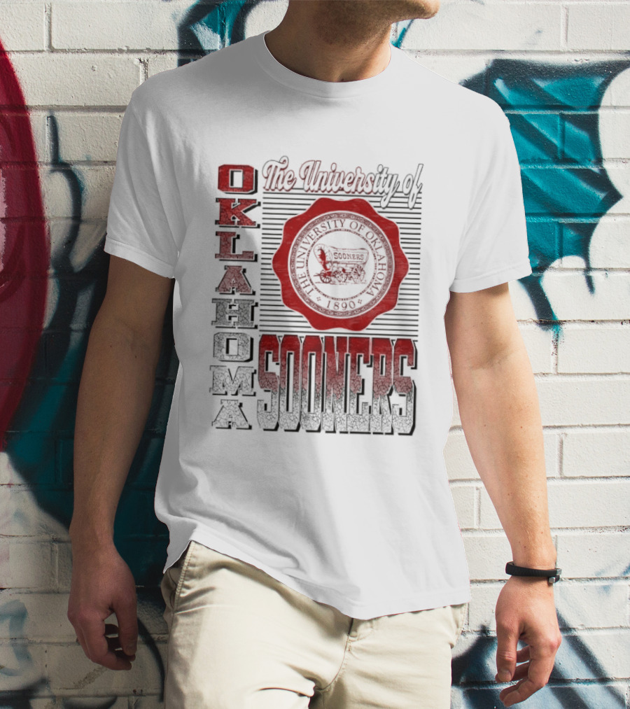 The University Of Oklahoma Sooners Vintage Seal T-Shirt