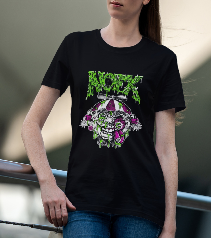 NOFX 2024 Slime Drenched Clown T-Shirt
