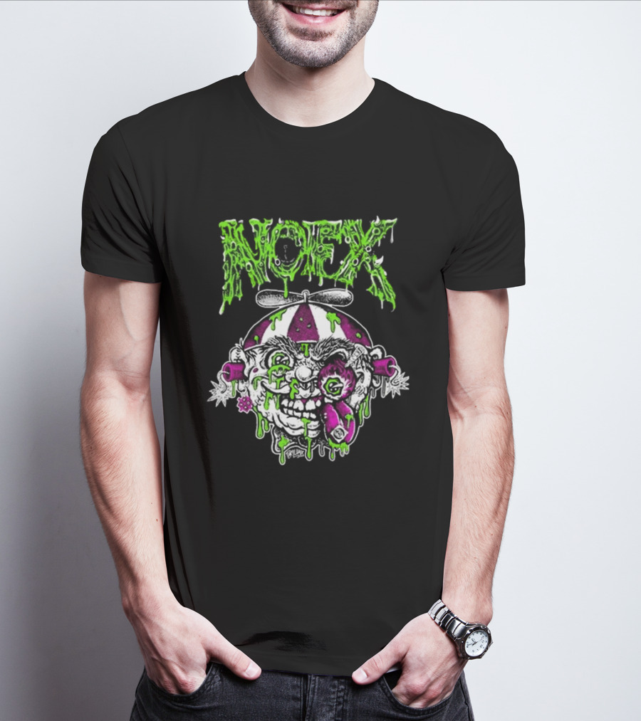 NOFX 2024 Slime Drenched Clown T-Shirt