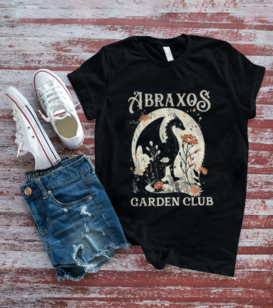 Abraxos Flower Garden Club Throne Of Glass T-Shirt