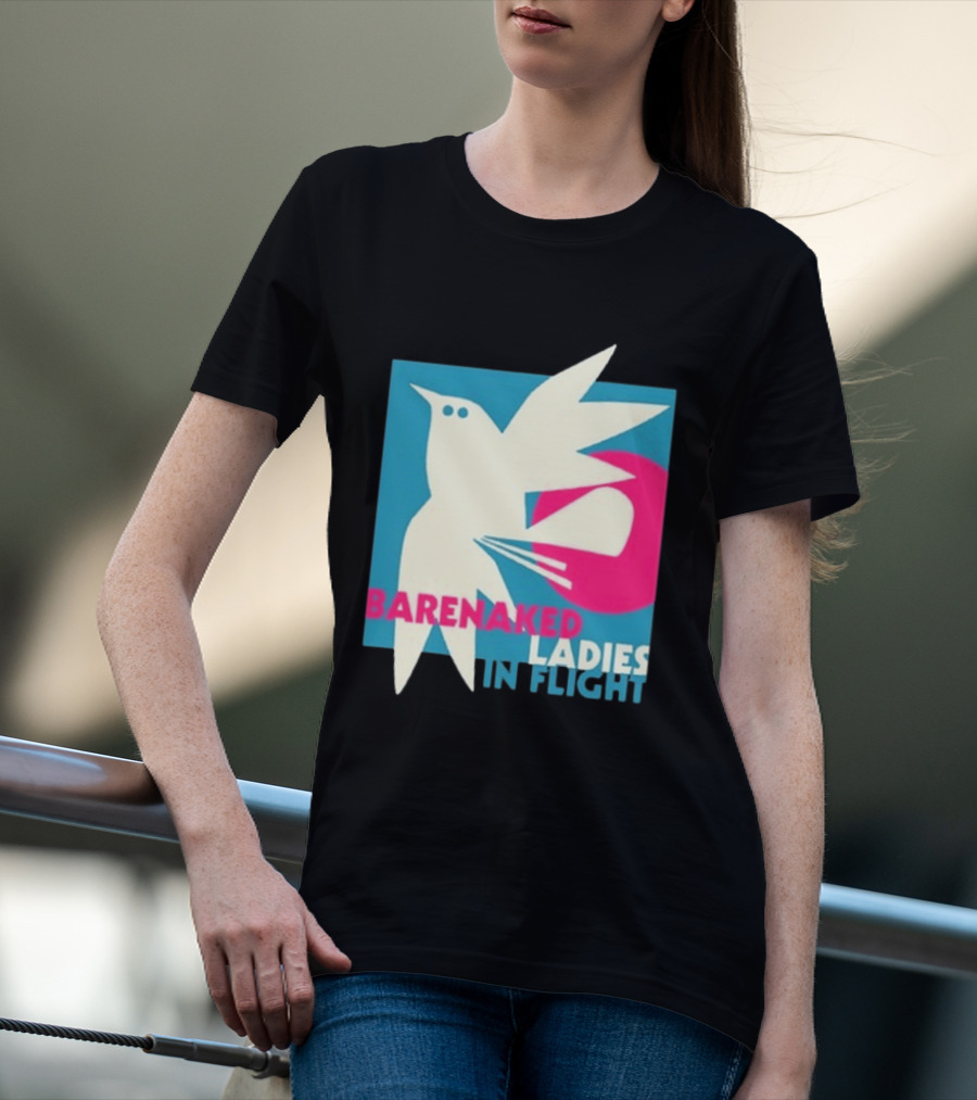Barenaked Ladies In Flight Bird Tour 2024 Art Vintage Concert T-Shirt