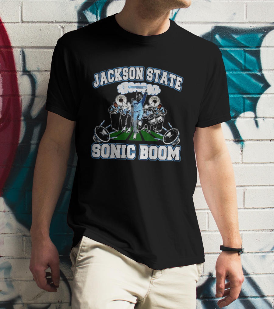 Jackson State University Sonic Boom Marching Band T-Shirt