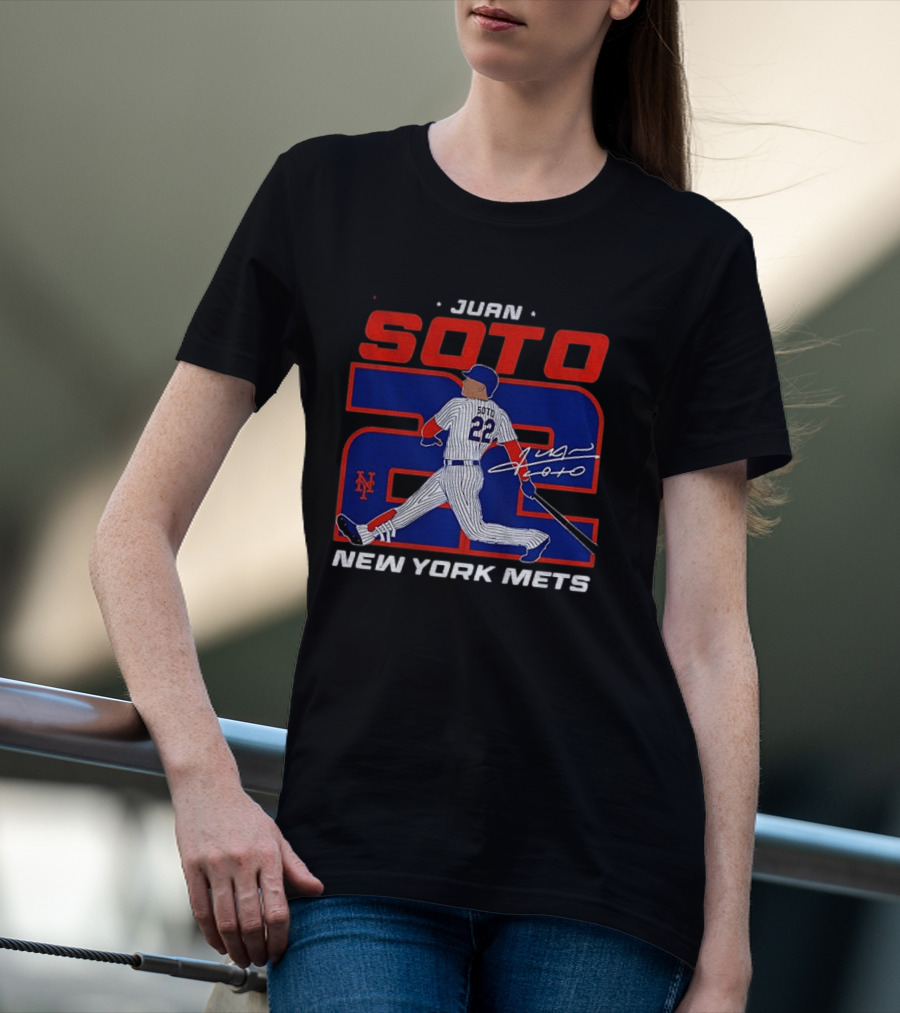 Juan Soto New York Mets 22 Baseball Player T-Shirt