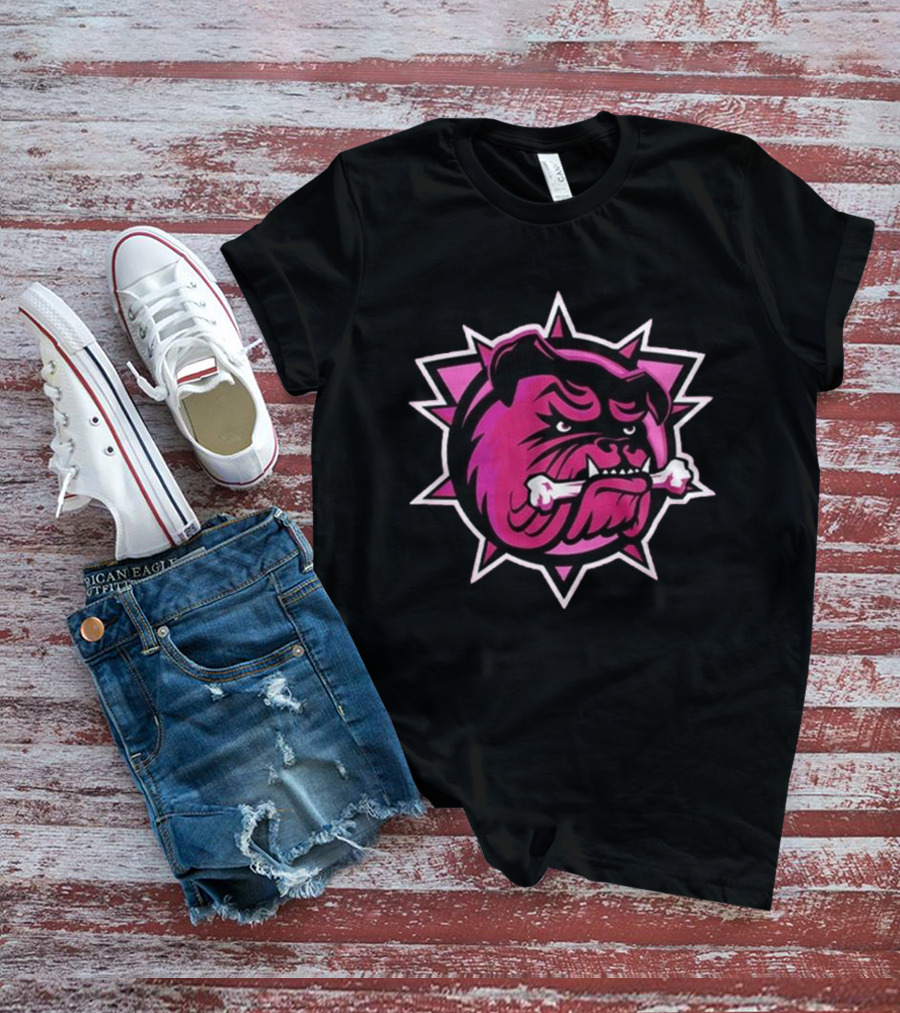 Brantford Bulldogs Pink In The Rink Night 2024 T-Shirt