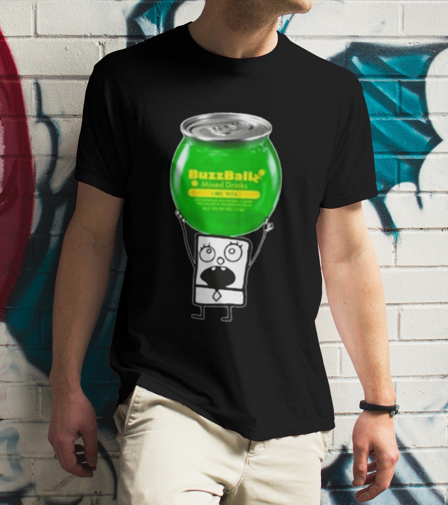 Doodlebob Lime Rita Buzzball Mixed Drinks T-Shirt