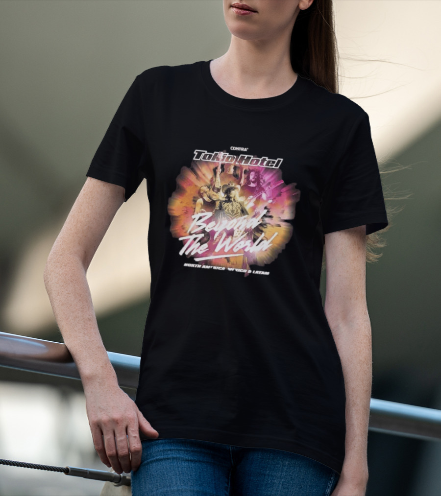 Tokio Hotel Beyond The World South America Mexico LATAM Tour 2024 T-Shirt