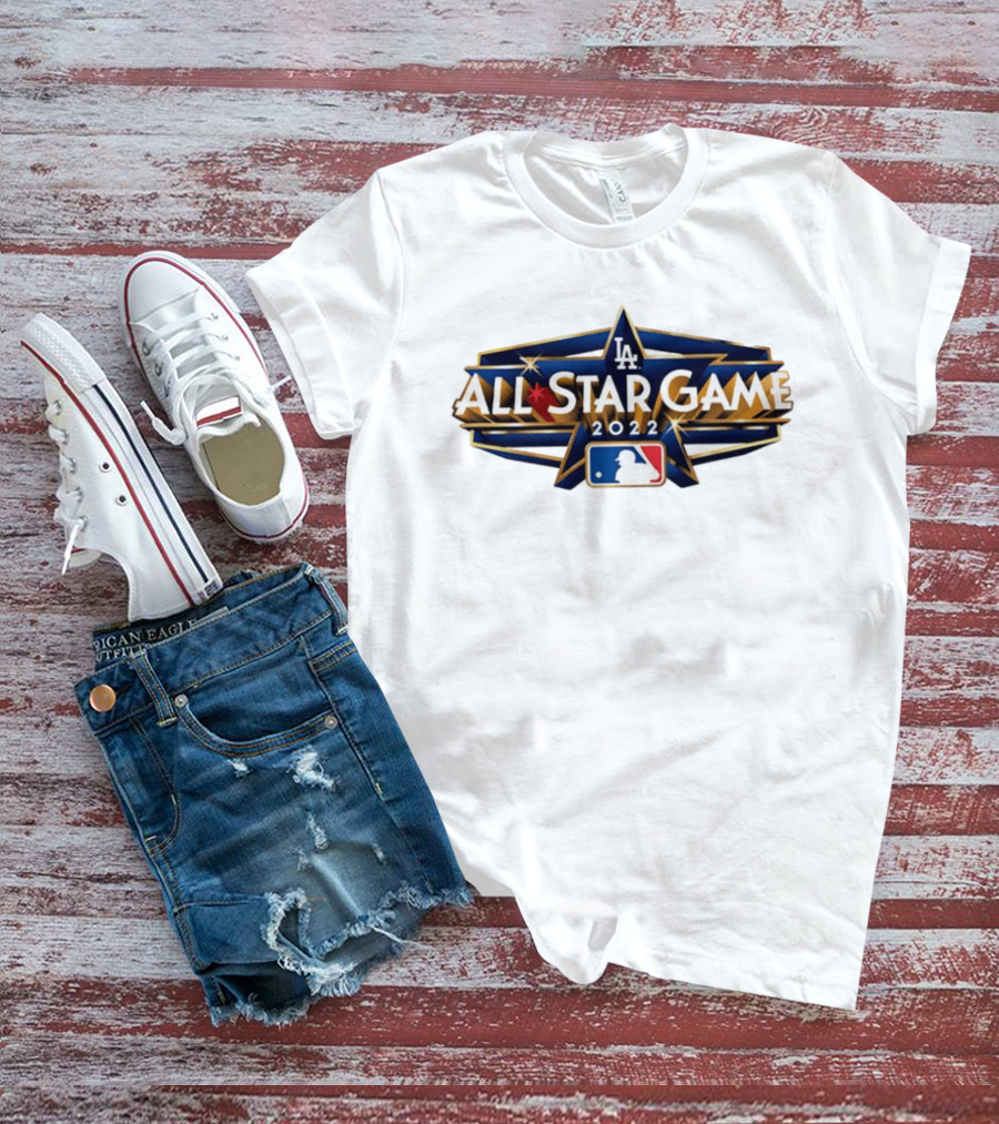 2022 MLB All Star Game Los Angeles Dodgers LA Star MLB T-Shirt