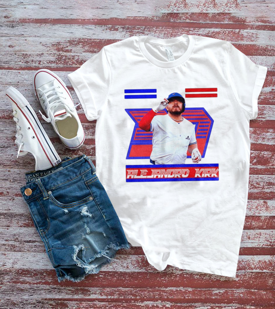 Alejandro Kirk Toronto Blue Jays 2025 MLB Player T-Shirt