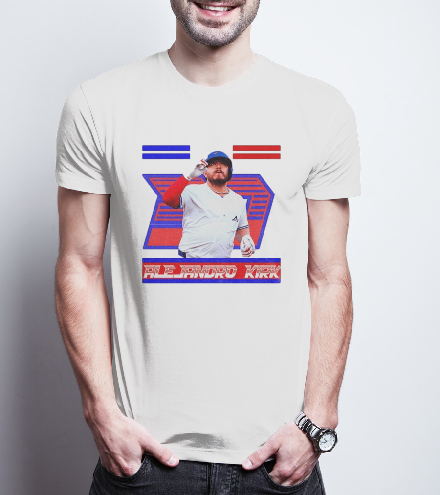 Alejandro Kirk Toronto Blue Jays 2025 MLB Player T-Shirt