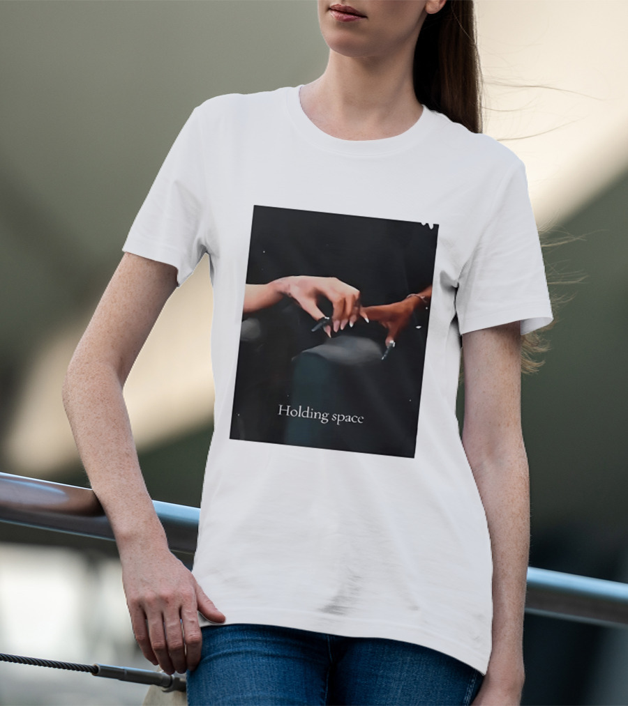 Ariana Cynthia Holding Space Wicked Finger Connection T-Shirt