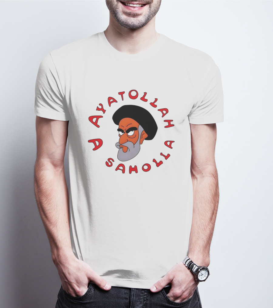Ayatollah Asaholla Simpsons T-Shirt