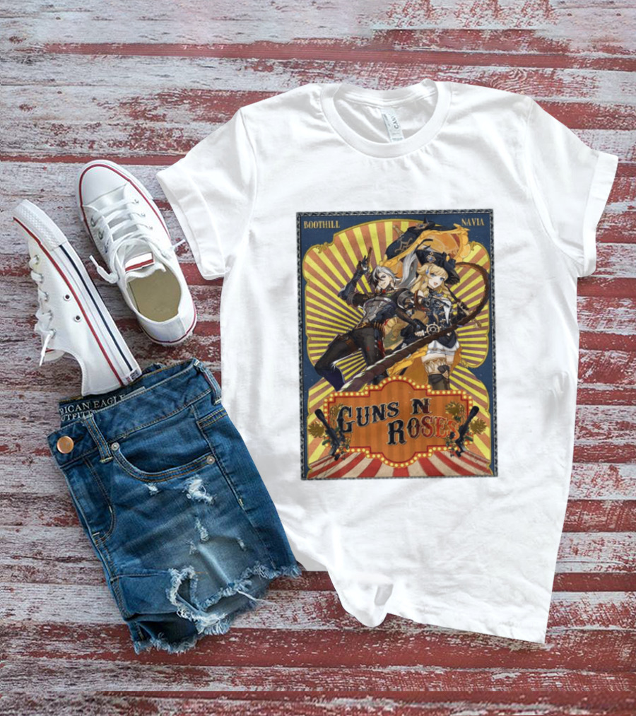 Guns N Roses Navia Boothill Style Concept T-Shirt