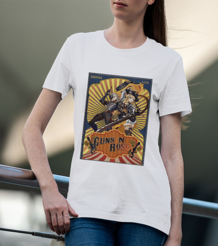 Guns N Roses Navia Boothill Style Concept T-Shirt