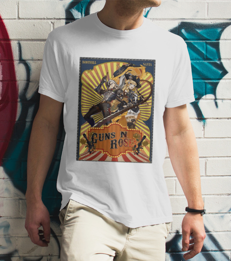 Guns N Roses Navia Boothill Style Concept T-Shirt