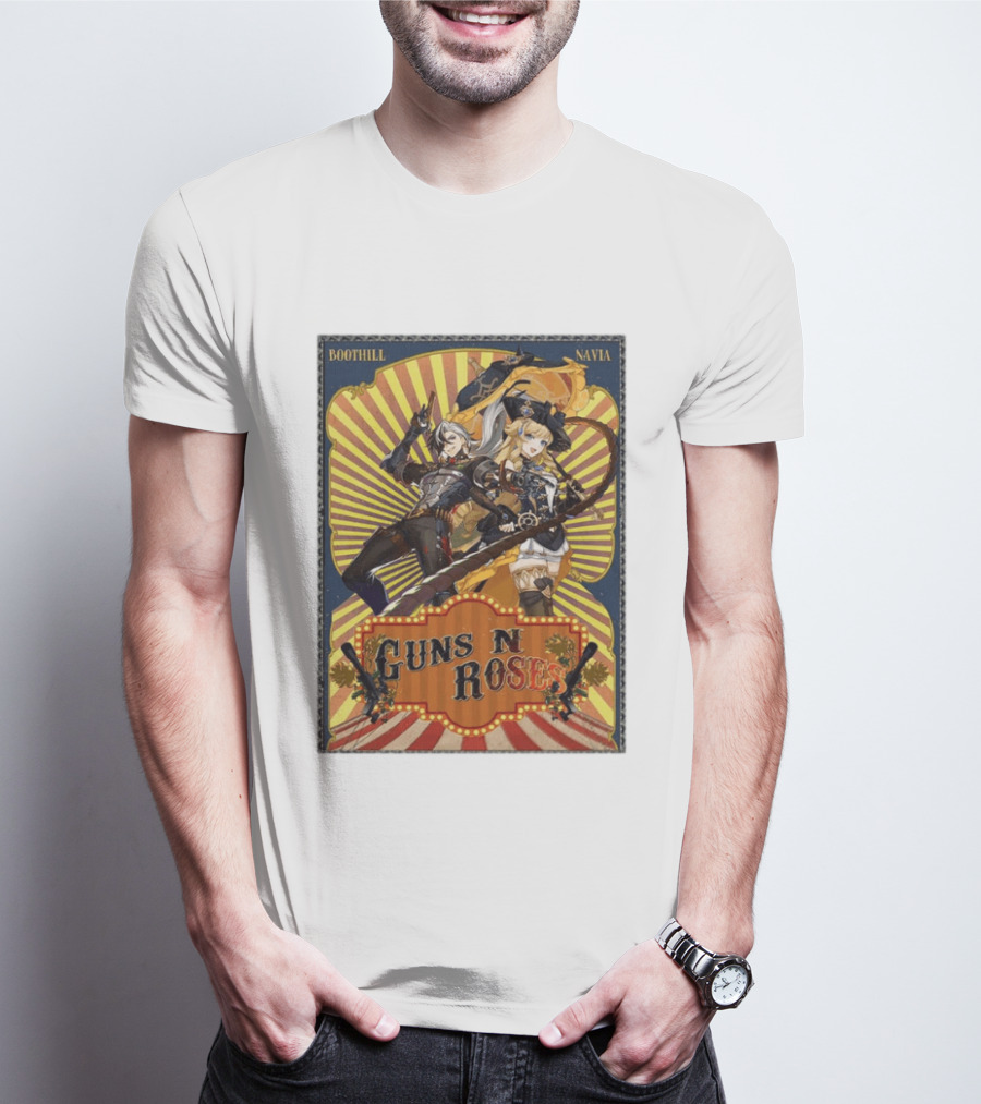 Guns N Roses Navia Boothill Style Concept T-Shirt