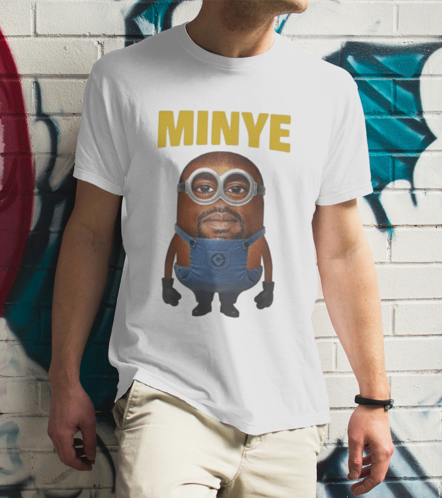 Minye Kanye Fusion Character Minion T-Shirt
